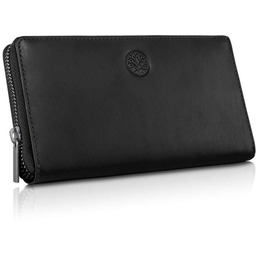 Portfel skórzany BETLEWSKI czarny BPD-NVTC-360 BLACK