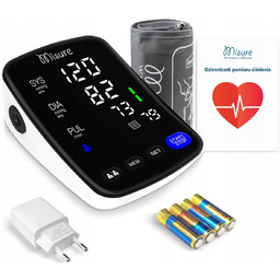 Ciśnieniomierz Misure MI Med 6 Arytmia Mówi po