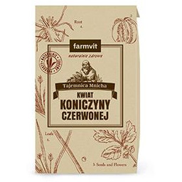 FARMVIT Kwiat Koniczyny Czerwonej Herbatka ziołowa, 25g