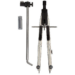 Cyrkiel szybko przestawny 170 mm + przedłuż