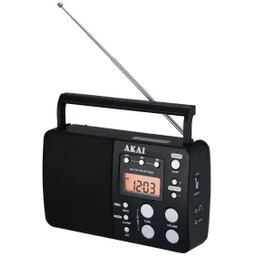 AKAI APR-200 Czarny Radioodbiornik