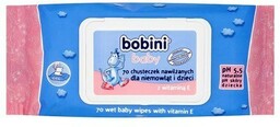 Bobini Baby chusteczki nawilżane dla dzieci i niemowląt