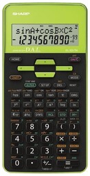 Sharp Calculator Scientific Blister Green El531Thbgr