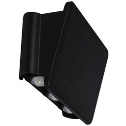 ELIGHT Kinkiet zewnętrzny solarny Alf EKO9099 Czarny