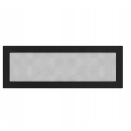 Kratka Kominkowa kominka Wentylacyjna 17x49 czarna metalowa siatka