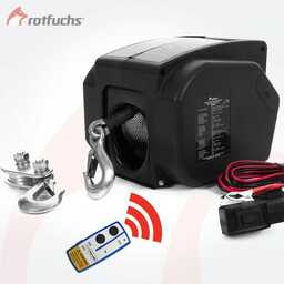 Rotfuchs Wciągarka samochodowa elektryczna z pilotem do 4900