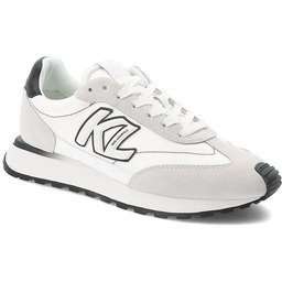 Karl Lagerfeld Białe Sneakersy Stylowe Obuwie Męskie Premium
