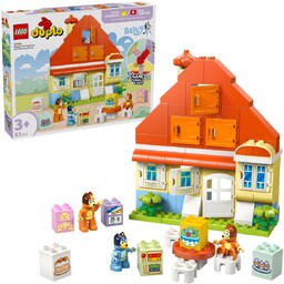 LEGO DUPLO  Bluey, klocki, Dom rodzinny Blue