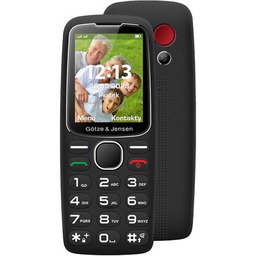 GÖTZE & JENSEN Telefon GFE303 Czarny