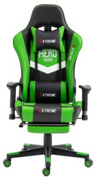 Fotel EXTREME HERO Green Gamingowy dla Graczy