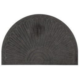 MULTIDECOR Wycieraczka Contours Halfmoon Szary 60 x 90