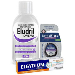 Zestaw ELGYDIUM Przeciwpróchnicowa pasta do zębów, 75 ml