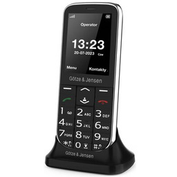 GÖTZE & JENSEN Telefon GFE39 Czarny