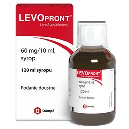 Levopront syrop 0,06g/10ml - 120 ml -> Odbiór