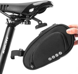 Torba Rockbros C40 Pod Siodełko Rowerowe Czarna Wodoodporna