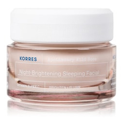 KORRES Apothecary Wild Rose Night cream for radiant