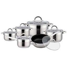 BERG-MIX Zestaw garnków BM-5001 (12 elementów) Zyskaj