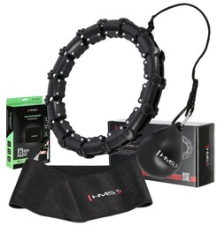 ZESTAW HULA HOP HHW11 BLACK Z WYPUSTKAMI