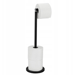 Stojak na papier Wieszak zapas 2w1 czarny Wenko