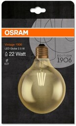 OSRAM Żarówka LED 1906LEDGLOBE 2.5W E27