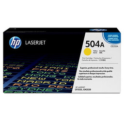 Toner Oryginalny HP 504A (CE252A) (Żółty)