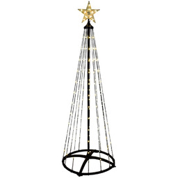Choinka świecąca stożek zewnętrzna 150 cm