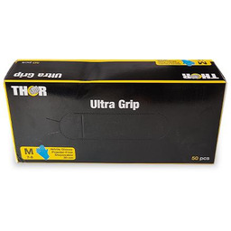 ABENA rękawice nitrylowe Thor Ultra Grip bp30cm niebieskie