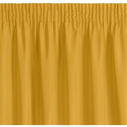 EUROFIRANY Zasłona RITA 140 x 270 cm Musztardowy