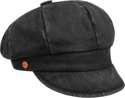 Czapka Newsboy Alexa by Mayser, czarny, One Size