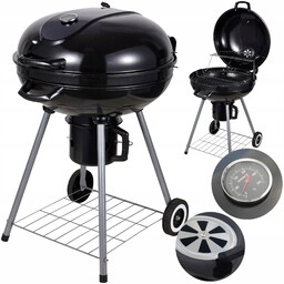 Grill Ogrodowy Węglowy Landgraf Termometr Popielnik +półki