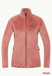 Jack Wolfskin Damska kurtka polarowa Rotwand FZ -