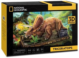 Puzzle 3D Triceratops National Geographic