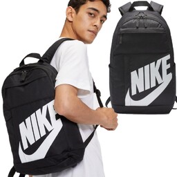 Plecak Nike Elemental Młodzieżowy Sportowy Szkolny Miejski Czarny