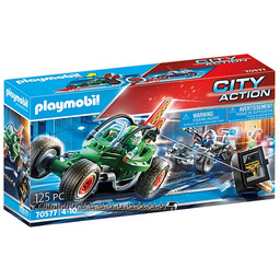 Playmobil, Pościg Gokartem Za Włamywaczem 70577 4+ Playmobil
