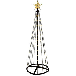 Choinka świecąca stożek zewnętrzna XXL 550 LED 300