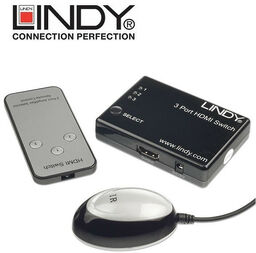Switch (przełącznik) HDMI 3-1 - Lindy 38033