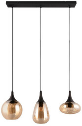 Trio Potrójna lampa nad stół Lumina 317000313 szkło