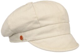Czapka Newsboy Alexa by Mayser, beżowy, One Size
