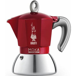 BIALETTI Kawiarka New Moka Induction 2 TZ Czerwony