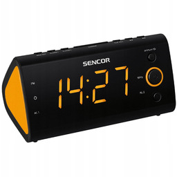 Radiobudzik Zegar Sencor Src 170 Or Pomarańczowy