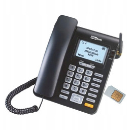 Telefon Maxcom MM 28D stacjonarny przewodowy na kartę