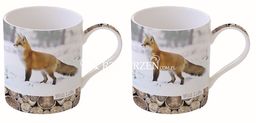 KUBKI PORCELANOWE - WILD LIFE Lis (283 WLRF)
