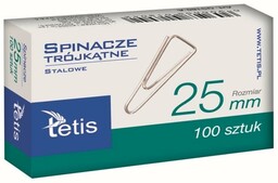 Tetis SPINACZE BIUROWE 25MM GS180-A