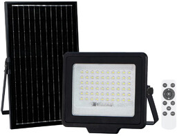 Naświetlacz solarny LED czarny 200W SLR-42563-200W z serii