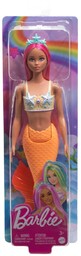 Barbie, Lalka Syrenka pomarańczowy ogon, HRR05