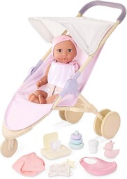LullaBaby Zestaw do joggingu dla lalek, LBY7691Z, Multi