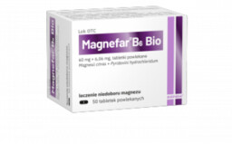 Magnefar B6 Bio 60mg+6.06mg, 50tabl -> Odbiór