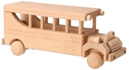 ČistéDřevo Autobus drewniany