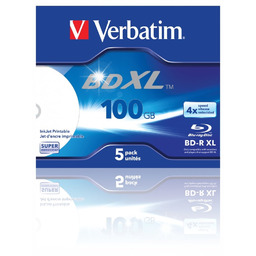 Płyta Blu-ray (BD-R) Verbatim 100GB 5szt (box 5