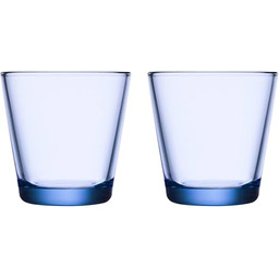 Iittala 1024679 Kartio szklanka do picia, szklana, niebieski